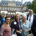 4th of July 2007, Garden Party at the American Embassy in Paris.